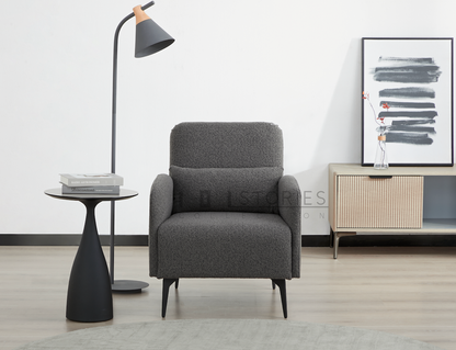 Rhyven Club Chair Grey