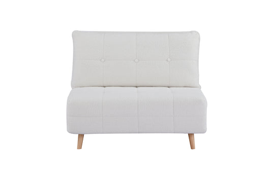 Soriel Sofa Bed Boucle White