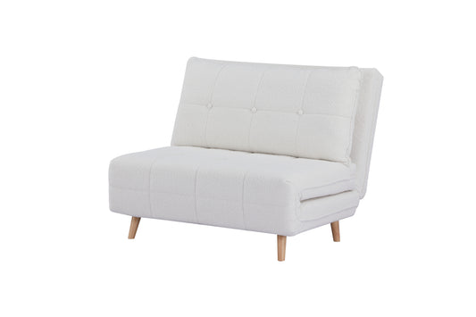 Soriel Sofa Bed Boucle White