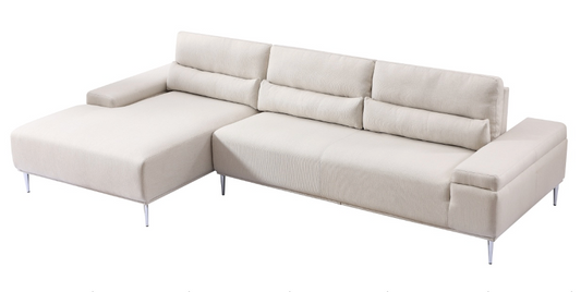 Elowen Corner Sectional Sofa Beige