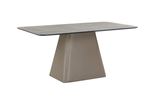 Vesperyn Rectangular Dining Table Cement Grey