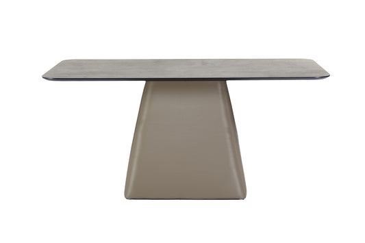 Vesperyn Rectangular Dining Table Cement Grey