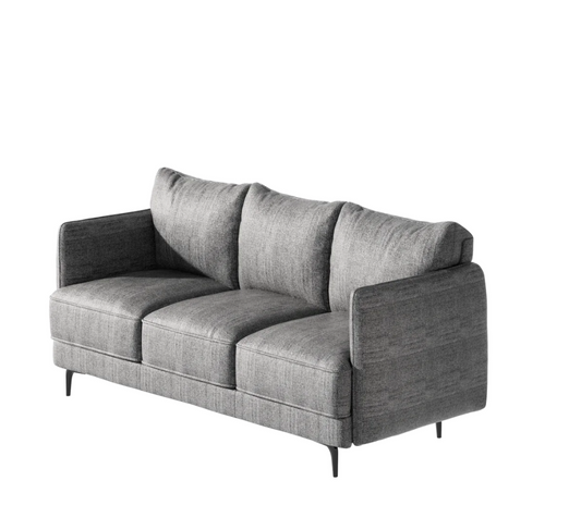 Elysian Sofa Dark Grey, Beige