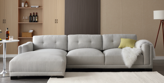 Thalira Corner Sofa Beige
