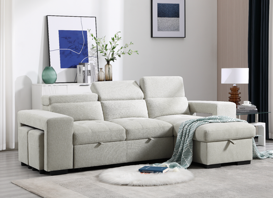 Sylphia Sectional Sofa Beige