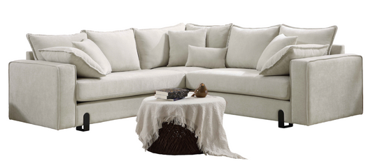 Vexis Sectional Sofa Beige
