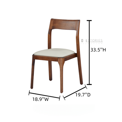 Azuryn Dining Chair Walnut Brown