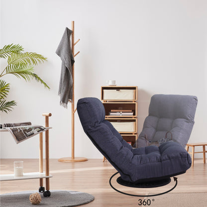Japanese-Style Floor Chair for Balcony - Adjustable Recline
