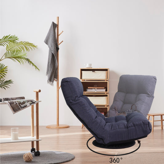 Japanese-Style Floor Chair for Balcony - Adjustable Recline