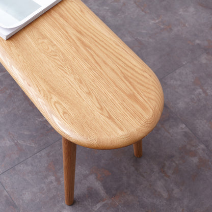 Natural Solid Oak Dining Bench for Dining Room