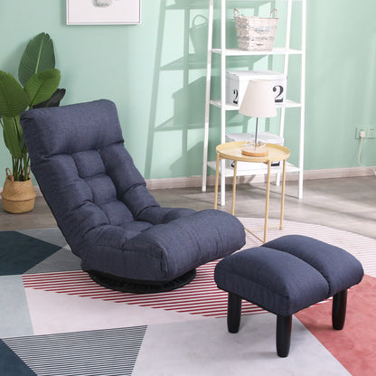 Japanese-Style Floor Chair for Balcony - Adjustable Recline
