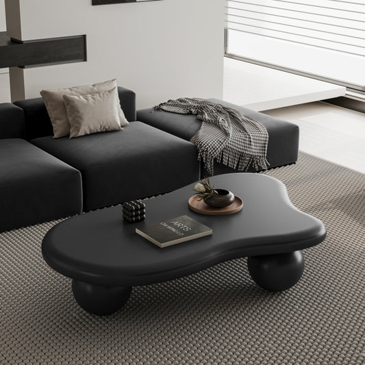 Modern Cloud Coffee Table for Your Living Room, 3 Ball Legs
