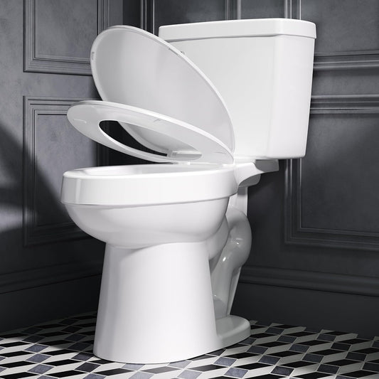 ELLAI Modern ADA Chair-Height Toilet for Bath, 1.28 GPF