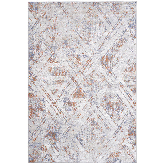 NAAR PAYAS Geometric Area Rug for Living Room, Easy-Care 5x7
