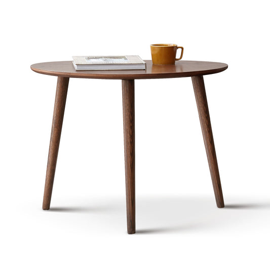 Natural Solid Oak Pebble Coffee Table for Living Room