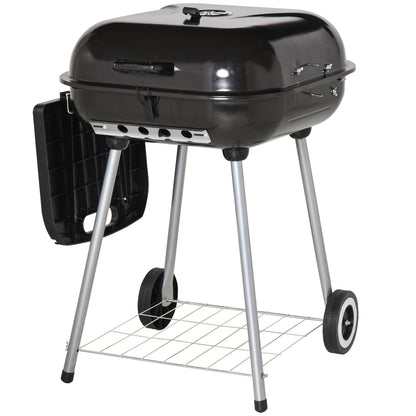 Outsunny Classic 22-Inch Charcoal Grill for Patio with Tray
