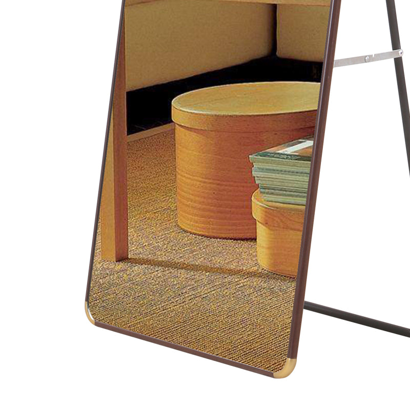 Modern Full-Length Mirror for Bedroom, 60x16 Stand/Wall