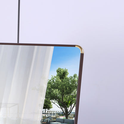 Modern Full-Length Mirror for Bedroom, 60x16 Stand/Wall