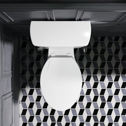 ELLAI Modern ADA Chair-Height Toilet for Bath, 1.28 GPF