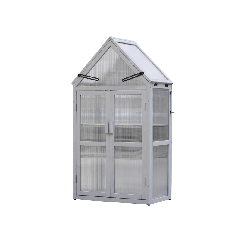 Space-Saving Tiered Mini Greenhouse Stand for Indoor/Outdoor