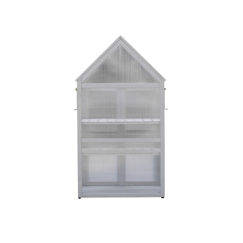 Space-Saving Tiered Mini Greenhouse Stand for Indoor/Outdoor