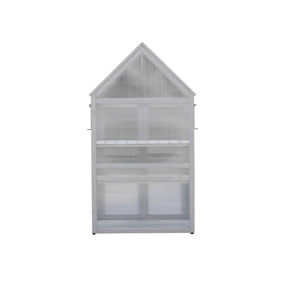 Space-Saving Tiered Mini Greenhouse Stand for Indoor/Outdoor