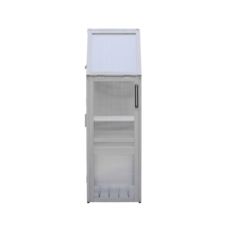 Space-Saving Tiered Mini Greenhouse Stand for Indoor/Outdoor
