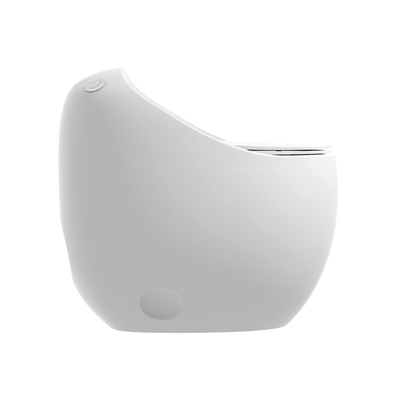 Modern Egg-Shape Bathroom Toilet, Water-Saving 1.28 GPF