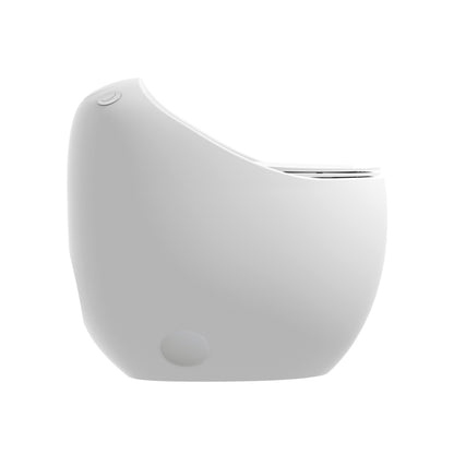 Modern Egg-Shape Bathroom Toilet, Water-Saving 1.28 GPF