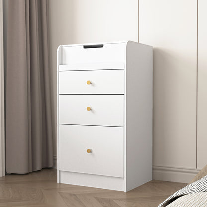 Compact Modern White Vanity Desk, Mirror & Chair for Bedroom