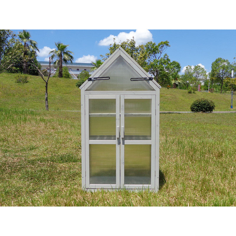 Space-Saving Tiered Mini Greenhouse Stand for Indoor/Outdoor