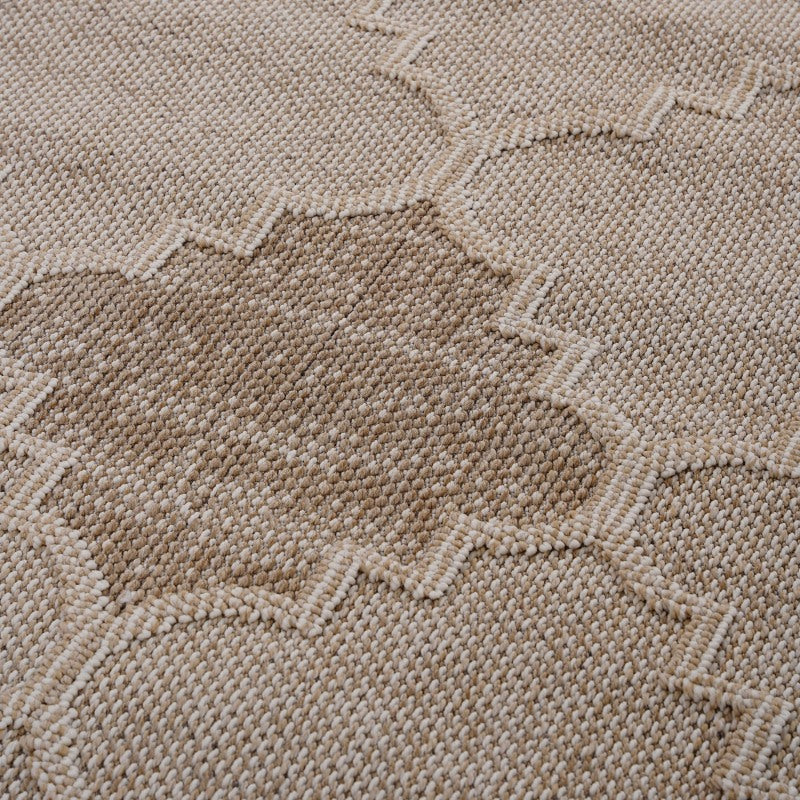 Modern Trellis Indoor/Outdoor Rug – All-Weather, NAAR Guros