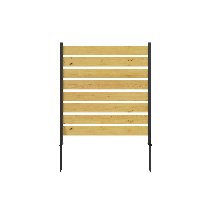 Goodyo Cedar Privacy Screen for Outdoor Bins & AC, 2 Panels