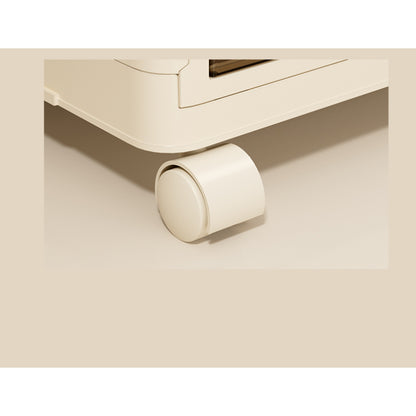 Modern Folding Closet Storage Cabinet with Wheels