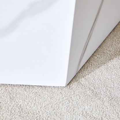 Modern Coffee Table for Living Room with Textured Finish