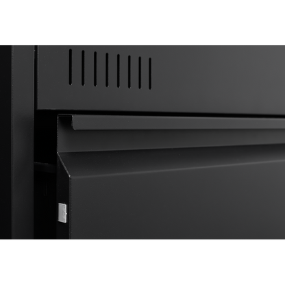 Sleek 3-Drawer Lateral File Cabinet for Home Office, Locking