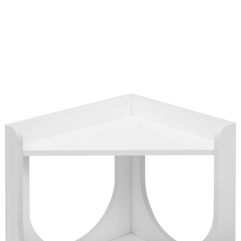 Modern Two-Tier Cat Condo for Living Room, Ventilated