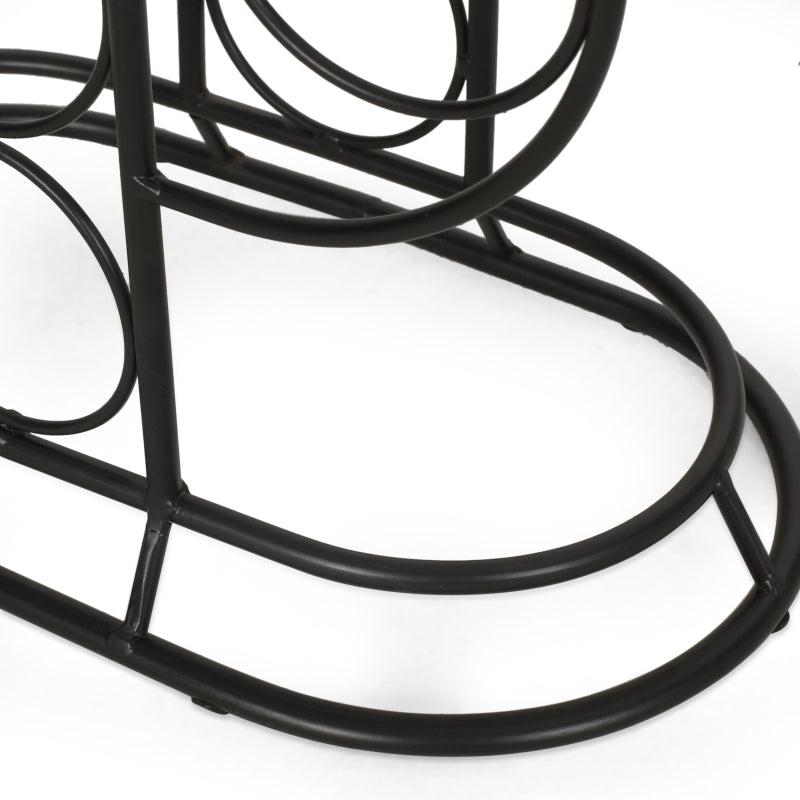 Sleek Wine Rack for Home Bar or Kitchen, Space-Saving