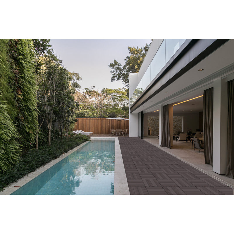 Modern Interlocking Deck Tiles, Patio & Balcony, Waterproof
