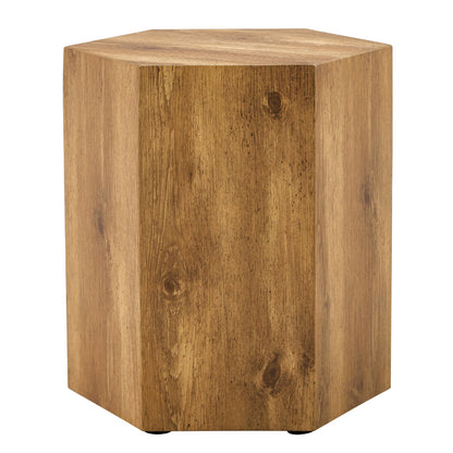 Modern MDF Coffee Table for Living Room, Textured Top
