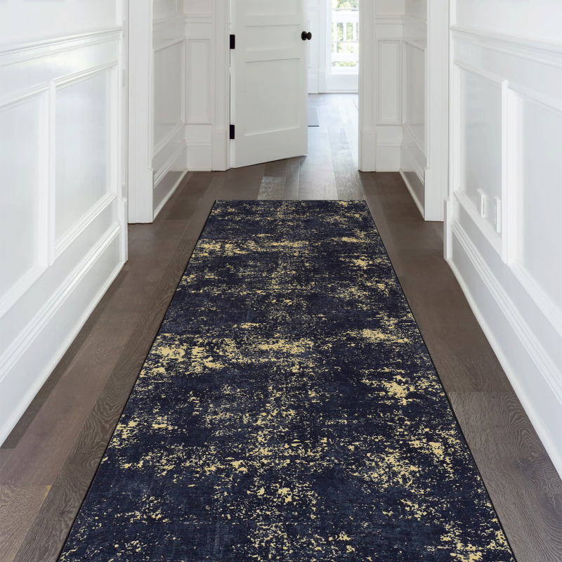 NAAR MAVAL Modern 5x8 Area Rug for Living Room, Washable