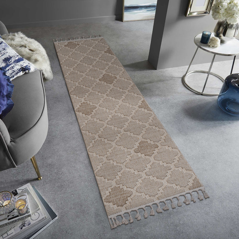 Modern Trellis Indoor/Outdoor Rug – All-Weather, NAAR Guros
