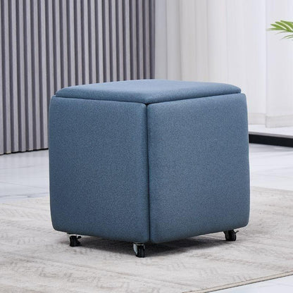 DOORVERSE Multi-functional Combination Storage Stool Magic Cube Stool Small Stool Home Living Room Sofa Stool Five Benches Coffee Chair