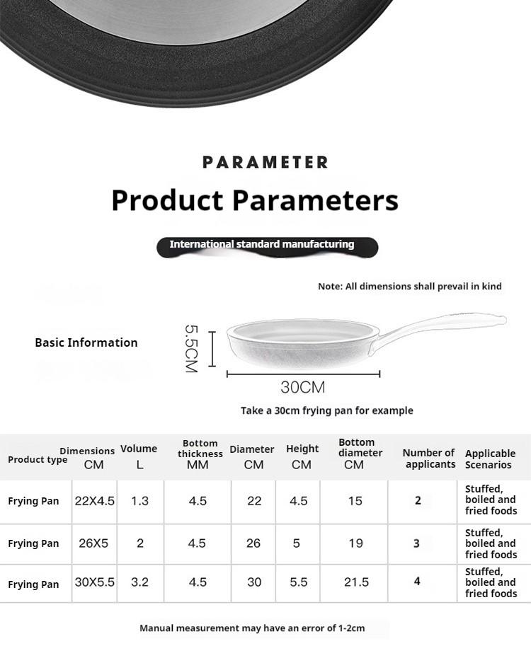 Pan Platinum Non-Stick Material  for Kitchen