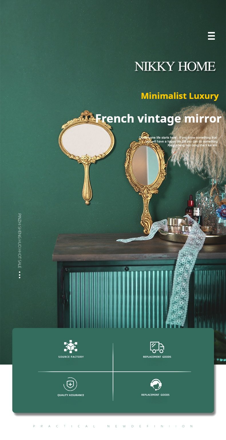 Mirror French Vintage for Home