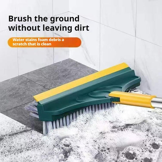 Rotating Floor Scrub Brush Toilet Tile Floor Brush Bathroom Cleaning Brush