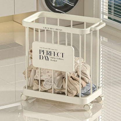 Doorverse Laundry Basket Removable Bathroom Shelf Yoga Mat Storage Basket Laundry Basket Sports Equipment Storage Basket