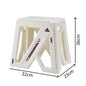 Doorverse Thickened Plastic Folding Stool Household Portable Storage Stool Outdoor Picnic Fishing Chair Portable Stools