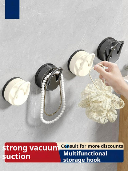 Doorverse Suction Cup Hook Non-punch BathroomTraceless Vacuum Hook Strong Bearing Kitchen Tile Towel Hook