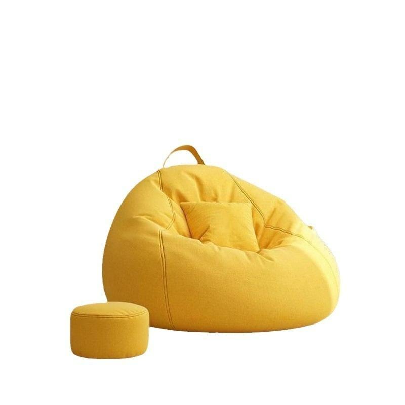 Classic Bean Bag  Without Filler Soft Leisure Sofa Lazy Couch Bag Linen Cloth Lounger Seat Tatami Living Room Furniture Bedroom